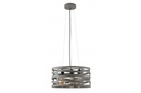 Підвісний світильник GTV decor MARISA, E27, max.40W, IP20, Ø40cm, потрійний, сірий (OS-MAR-E27-15-DEC)