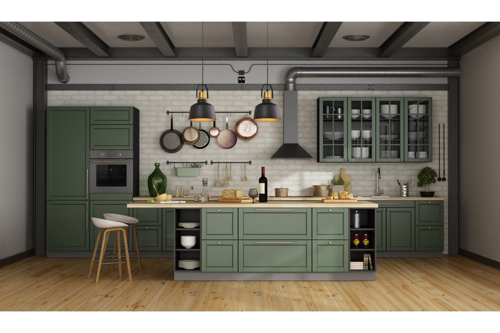 Підвісний світильник GTV decor MONROE, E27, IP20, d22cm, Чорний/Золотий (OS-MON-11-DEC)
