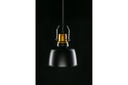 Підвісний світильник GTV decor MONROE, E27, IP20, d22cm, Чорний/Золотий (OS-MON-11-DEC)