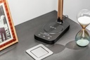 Подовжувач GTV врізний-висувний квадратний TOWER, 1xSCHUKO, 1xUSB A, 1xTYPE-C, кабель 1,5м, білий/інокс (AE-GMW1STOW-10)