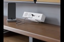 Подовжувач GTV прямокутний накладний BAR, 2xSCHUKO, 1xUSB A, 1xTYPE-C, 1xRJ45, 1xHDMI, кабель з вилкою 1,5м, білий (AE-GM2SBAR-10)