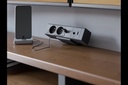 Подовжувач GTV прямокутний накладний BAR, 2xSCHUKO, 1xUSB A, 1xTYPE-C, 1xRJ45, 1xHDMI, кабель з вилкою 1,5м, чорний (AE-GM2SBAR-20)