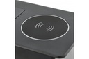 Подовжувач вбудований GTV AVARO PLUS індукційна зарядка, 1 роз. schuko, USB A+C 1,5 м, чорний