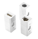 Подовжувач вбудований GTV CHARGER PLUS індукційна зарядка, 1 роз. schuko, USB A+C, HDMI, RJ45, 1,5 м, білий