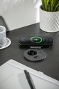 Подовжувач вбудований GTV CHARGER PLUS індукційна зарядка , 1 роз. schuko, USB A+C, HDMI, RJ45, 1,5 м, чорний