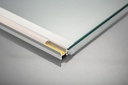 Профіль GTV GLAX MINI для світлодіодної стрічки, для полиць, 2 м