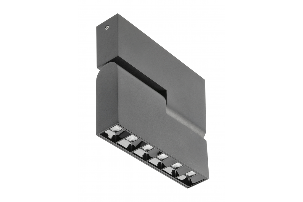 Світильник 18W LED GTV SIERRA 3 роки гарантії, IP20, 4000K, 48°, чорний (LD-SRA18WC-NB)