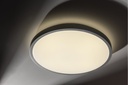 Світильник GTV ATOL, Ø400mm, 4000K, 32W, IP54, срібний (LD-GTV ATOL32W-NW-02)