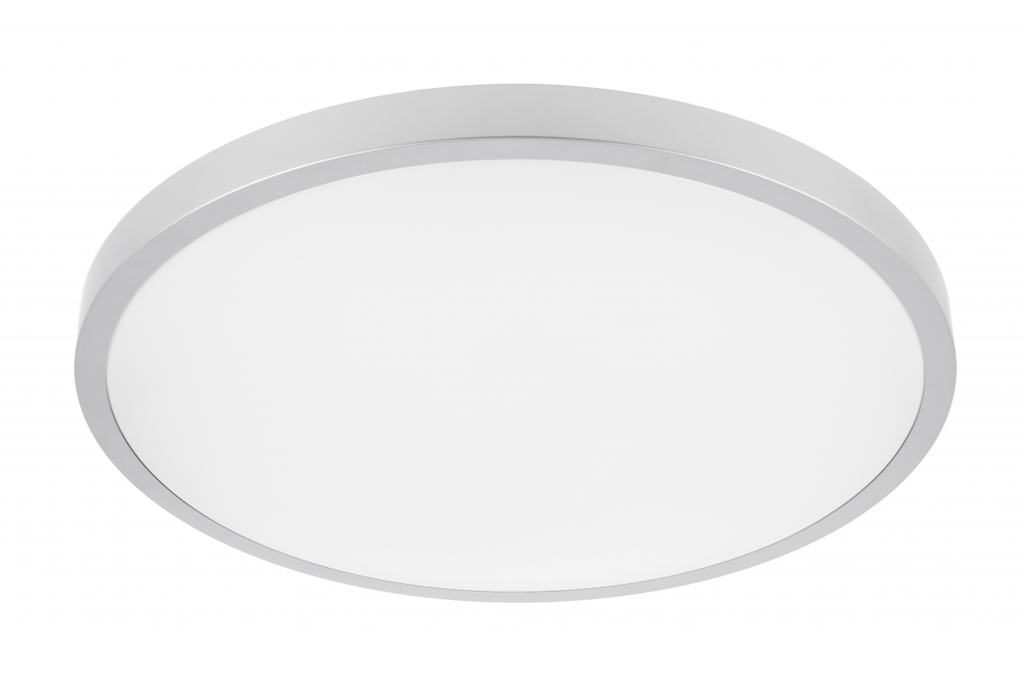 Світильник GTV ATOL, Ø400mm, 4000K, 32W, IP54, срібний (LD-GTV ATOL32W-NW-02)