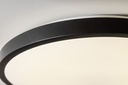 Світильник GTV ATOL, Ø400mm, 4000K, 32W, IP54, чорний (LD-GTV ATOL32W-NW-10)