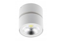 Світильник GTV LED BIANCO, 15W, IP20, 4000K, 104х102, круг, білий, з нахилом (LD-BNC15WOB-NB)