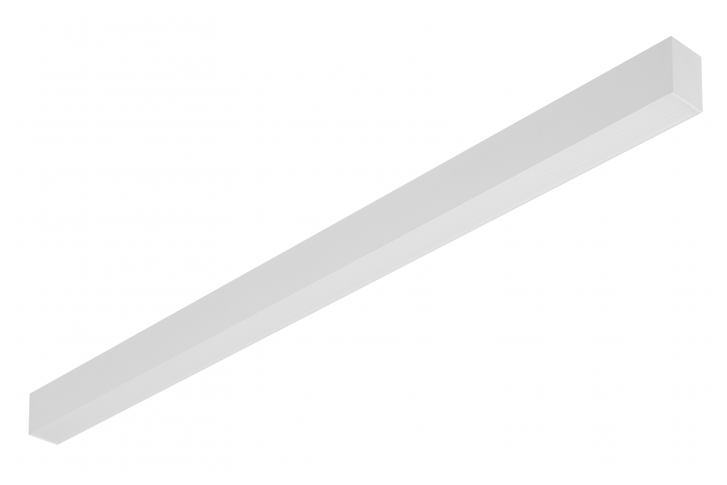 Світильник GTV LUNA-A, 40W, IP20, AL/PC, 4000К, 120 см, білий (LD-LUN40WNB-10-A)