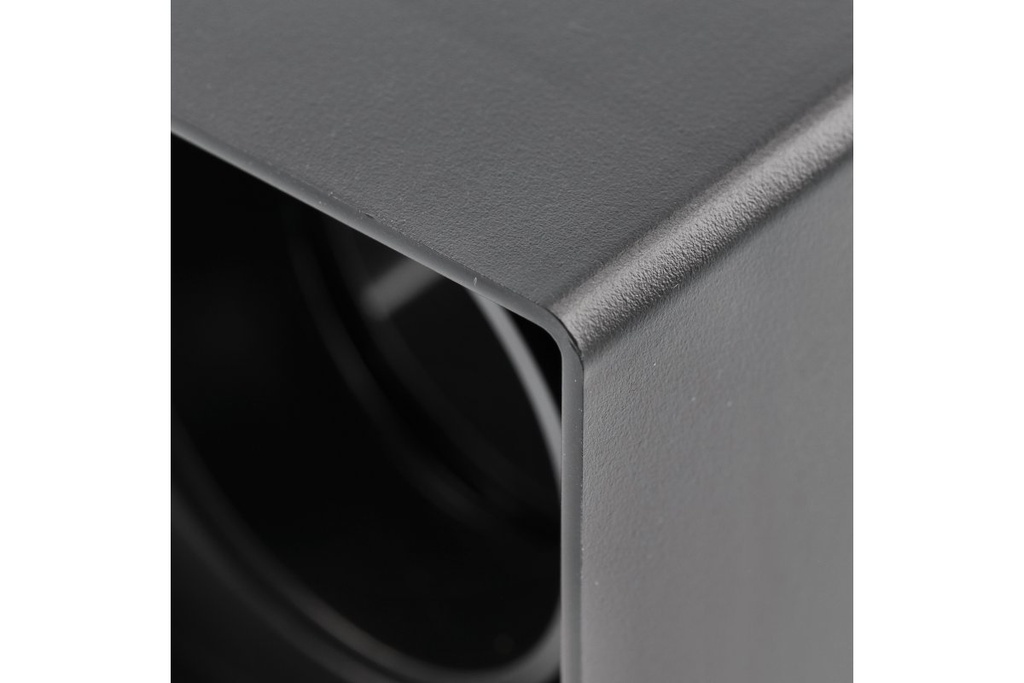 Світильник GTV RESTO, 80x80x125mm, IP20, max.20W, квадрат, чорний (пластик) (OS-RST8080KW1-00)