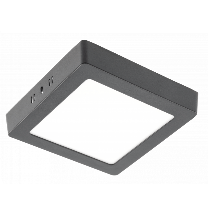 Світильник LED GTV MATIS PLUS, 13W, 1120°, 4000K, IP20, накладний, чорний (LD-MAN13W-NBP-10)