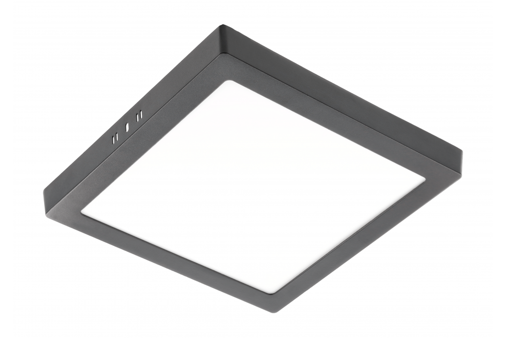Світильник LED GTV MATIS PLUS, 24W, 120°, 4000K, IP20, накладний, чорний (LD-MAN24W-NBP-10)