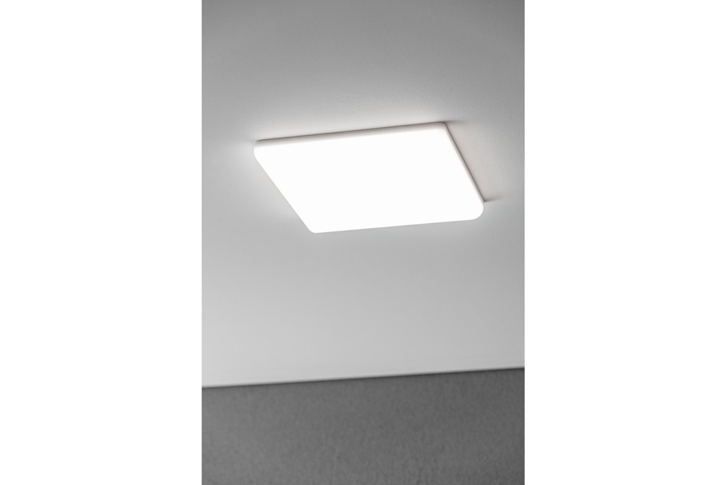 Світильник LED GTV SORA тип downlight, IP54,12W,1200Lm, AC220-240V, 50/60Hz, 120°, 4000K, врізний, квадратний