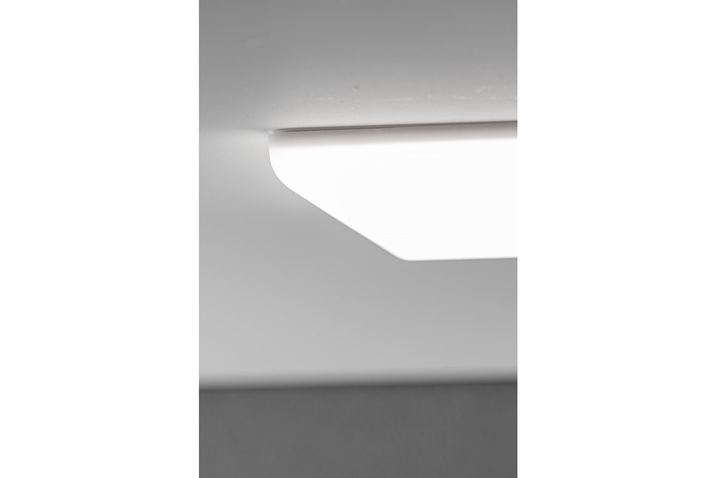 Світильник LED GTV SORA тип downlight, IP54, 24W, 2400Lm, AC220-240V, 50/60Hz, 120°, 4000K, врізний, квадратний