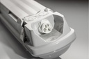 Світильник герметичний GTV BESTA LED, 40W, 5600Lm, AC220-240V, 50/60Hz, PF>0,9, RA>80, IP65, 4000K, 120см