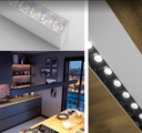 Світильник двонаправлений GTV VILANA 42W (30W+12W низ/верх), 4000K, 48/120°, 120см, білий (LD-VIL42WUDB-NB)