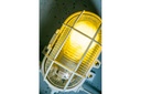 Світильник із захисною пластиковою сіткою GTV SANGUESA KAY, max 40W, E27, AC220-240V, 50-60Hz, IP44, ABS/скло, білий
