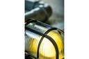 Світильник із захисною пластиковою сіткою GTV SANGUESA KAY, max 40W, E27, AC220-240V, 50-60Hz, IP44, ABS/скло, чорний