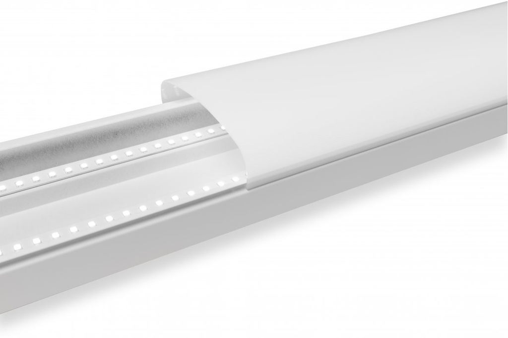 Світильник лінійний GTV LONGER LED, 36W, 4320 Lm, 4000K, AC220-240V, IP40, 120 см, білий