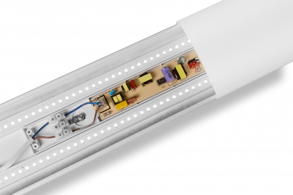 Світильник лінійний GTV LONGER LED, 36W, 4320 Lm, 4000K, AC220-240V, IP40, 120 см, білий