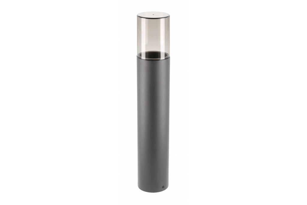 Світильник садовий GTV MEDIO-P 50, E27, MAX.15W, IP54, стовпчик, графіт (OS-MEDP50-30)