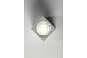 Світильник стельовий GTV TIPO, алюміній, 60x60x100, IP20, max 50W, квадратний, білий