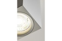 Світильник стельовий GTV TIPO, алюміній, 60x60x100, IP20, max 50W, квадратний, білий
