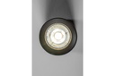 Світильник стельовий GTV TIPO, алюміній, 65x115, IP20, max 50W, круглий, чорний