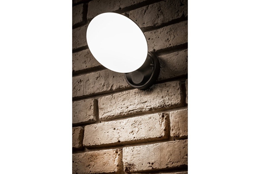 Світильник фасадний GTV TERRO, 10W, IP54, 220-240V, 4000K, чорний (LD-TER10WB-10)