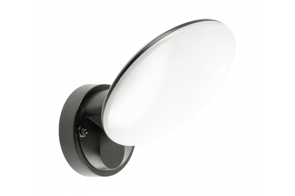 Світильник фасадний GTV TERRO, 10W, IP54, 220-240V, 4000K, чорний (LD-TER10WB-10)