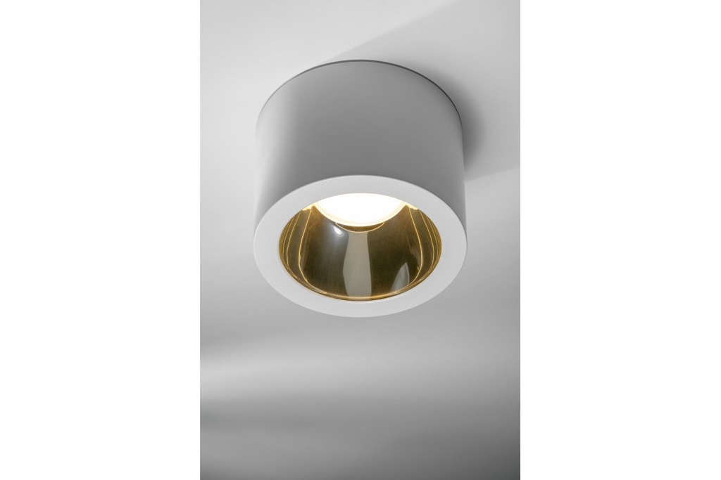 Світлодіодний світильник GTV KARIS, 25W, 2500Lm, AC220-240V, 50/60Hz, 60°, IP44, 3000/4000/6400K, накладний, UGR<19, білий