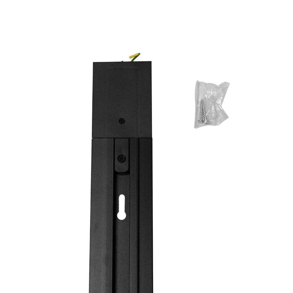 Трековий шинопровід PROLUM™ M27; 220V; Врізний - P28; Чорний  2М