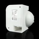Інфрачервоний датчик руху BIOM IRM-04W max 1200Вт 180°, настінний, білий