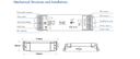 LED-димер DEYA 12-48VDC, 15A*1CH, PUSH-DIM (V1-L/P)
