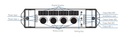LED-контролер DEYA 12-24VDC, 4A*3CH(V3-K)