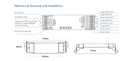 LED-контролерDEYA DALI DT6/DT8 12-48VDC, 5A*4CH (DA4-M)