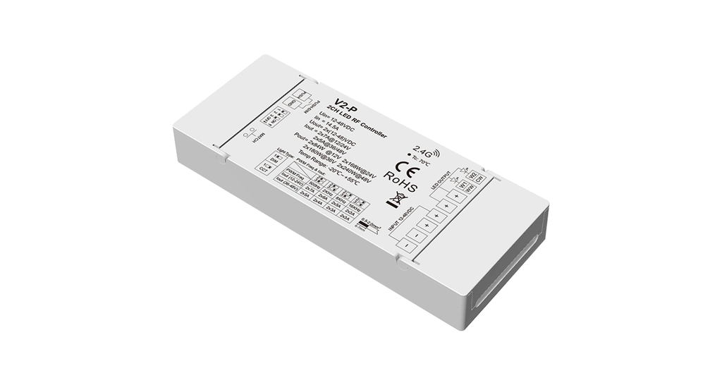 LED-контролер DEYA RF Single or Dual Color 12-48VDC, 7A*2CH (V2-P)