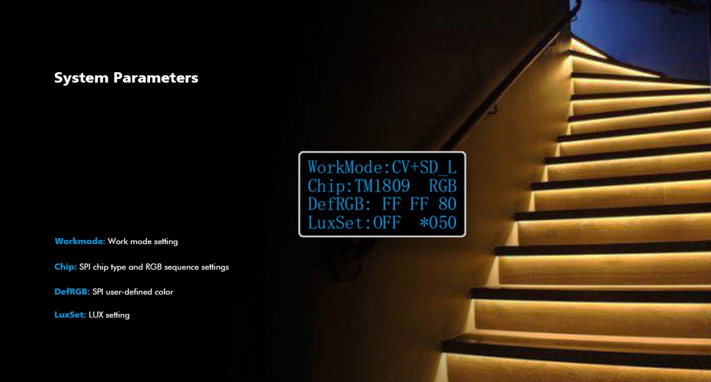 LED-контролер DEYA для сходів з датчиком PIR 5-24VDC, 1A*32CH (ES32)