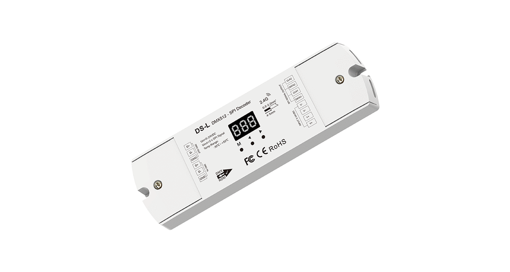 LED контролер-декодер DEYA DMX512-SPI+RF (DS-L)