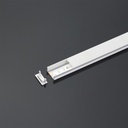 LED-профіль COLORS накладний, 2,5 метра (BS1607_2,5(black))