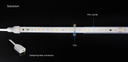 LED стрічка COLORS 104-2835-220V-IP65 10.6W 1060Lm 4000K 20м (H8104-230V-12mm-NW)