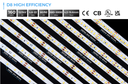 LED стрічка COLORS 128-2835-24V-IP20 8.7W 1355Lm 3000K 5м (D8128-24V-8mm)