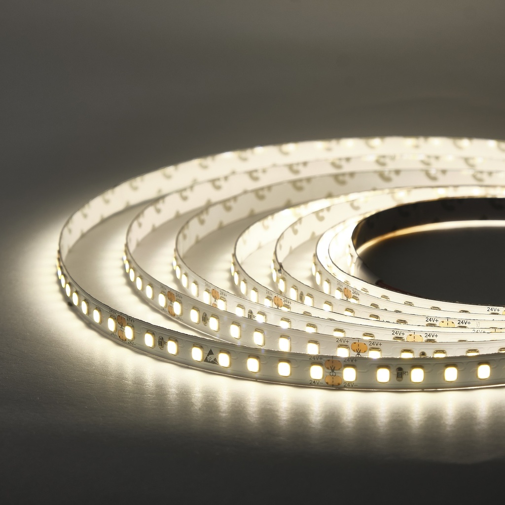 LED стрічка COLORS 128-2835-24V-IP20 8.7W 1390Lm 4000K 5м (D8128-24V-8mm)