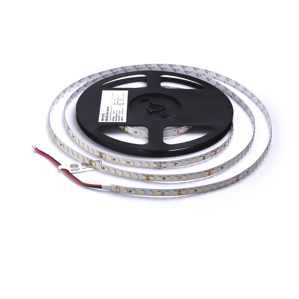 LED стрічка COLORS 128-2835-24V-IP20 8.7W 1390Lm 4000K 5м (D8128-24V-8mm)