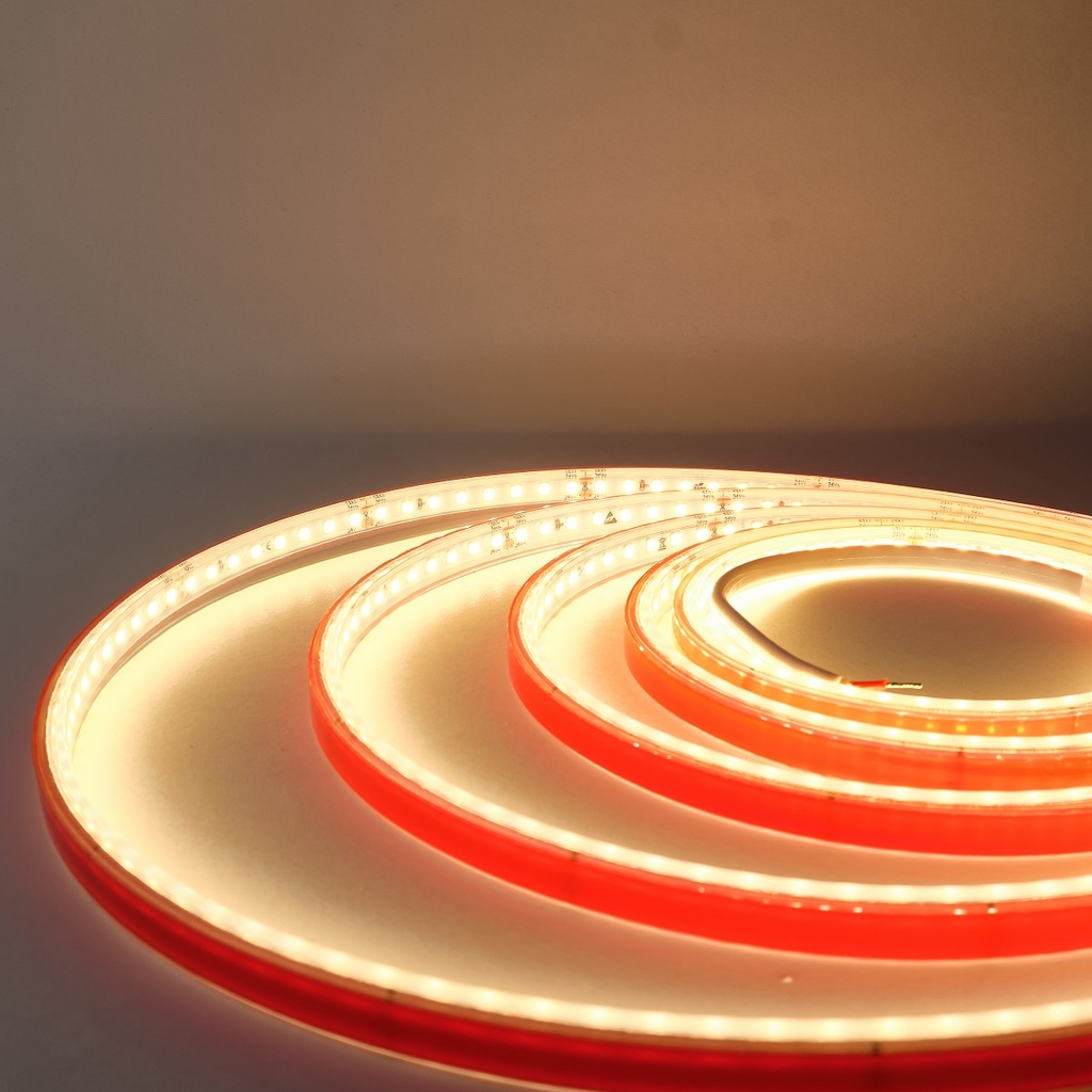LED стрічка COLORS 128-2835-24V-IP67 8.7W 1175Lm 3000K 5м (D8128-24V-8mm-IP67)