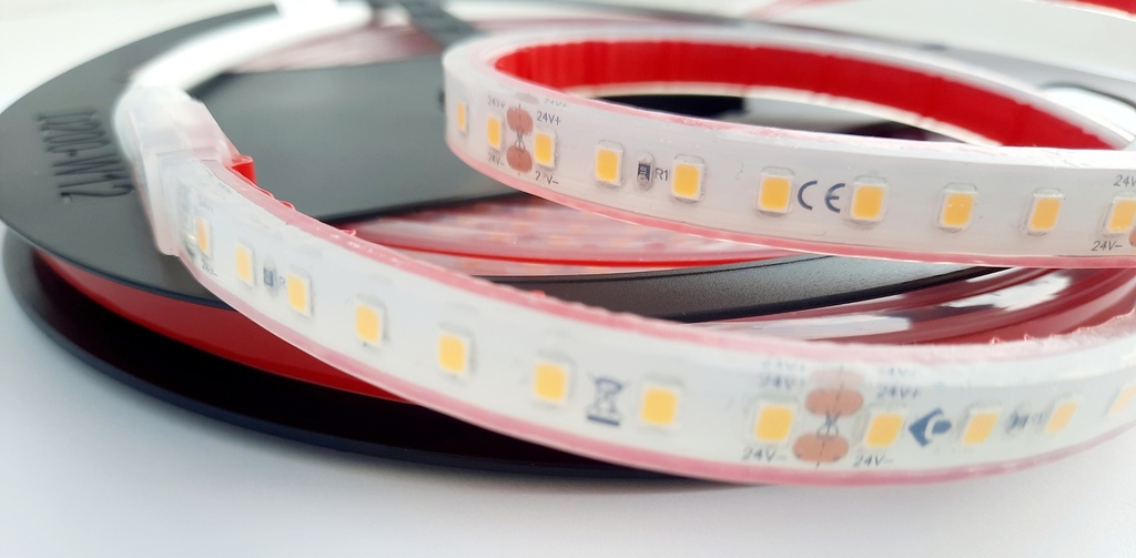 LED стрічка COLORS 128-2835-24V-IP67 8.7W 1223Lm 4000K 5м (D8128-24V-8mm-IP67)