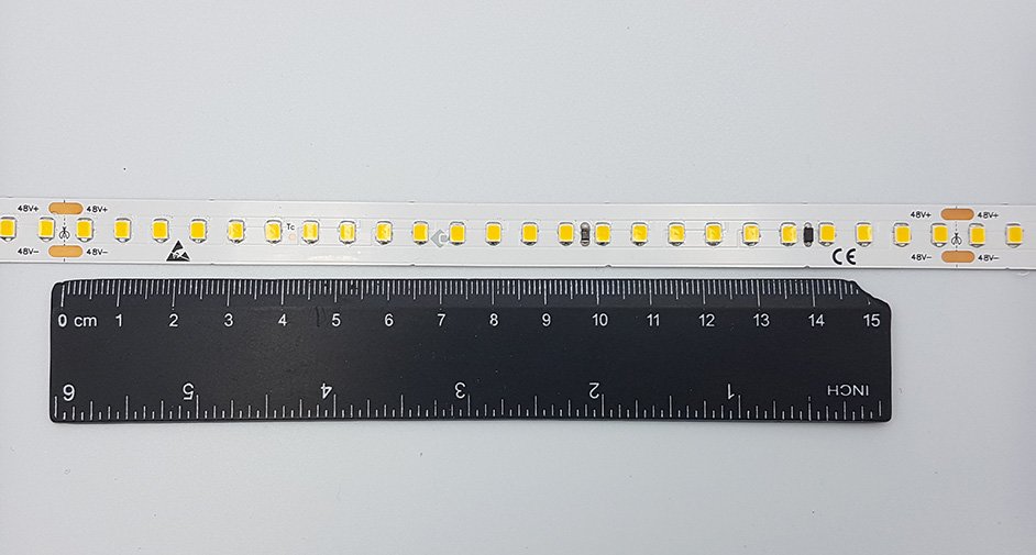 LED стрічка COLORS 144-2835-48V-IP20 5.4W 550Lm 3000K 5м (DS8144-48V-12mm)
